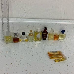 Small vintage perfumes